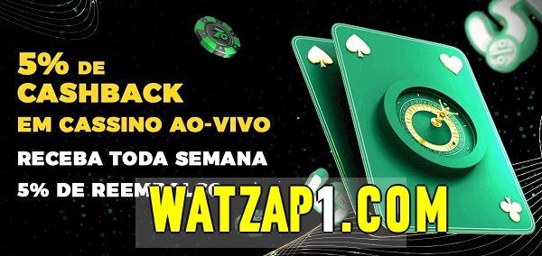 Promoções do cassino ao Vivo watzap 